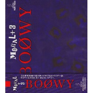 BOOWY 1st Album : MORAL+3 (1988)